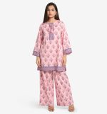 MAHAL Pinkbell Breeze Printed Kurta Set