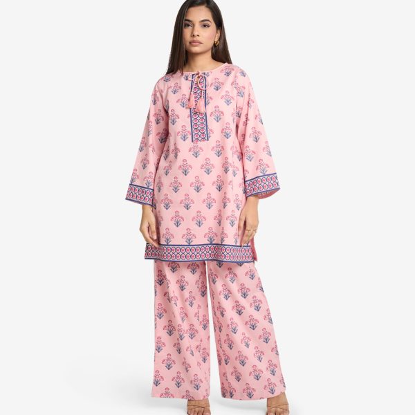 MAHAL Pinkbell Breeze Printed Kurta Set