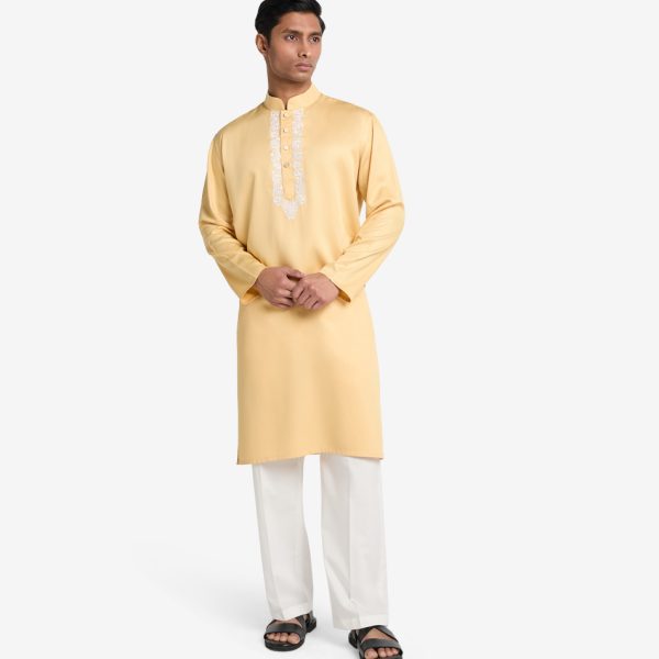 MAHAL Sahara Glow Embroidered Panjabi