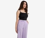 Ultra-Stretch Strappy Black Sleeveless Top - Image 3